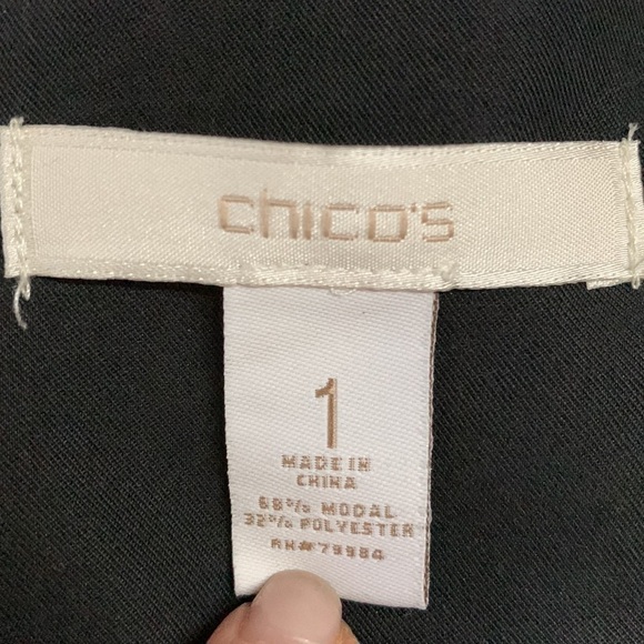 Chico’s Snap front 68% modal Shacket - Picture 5 of 8